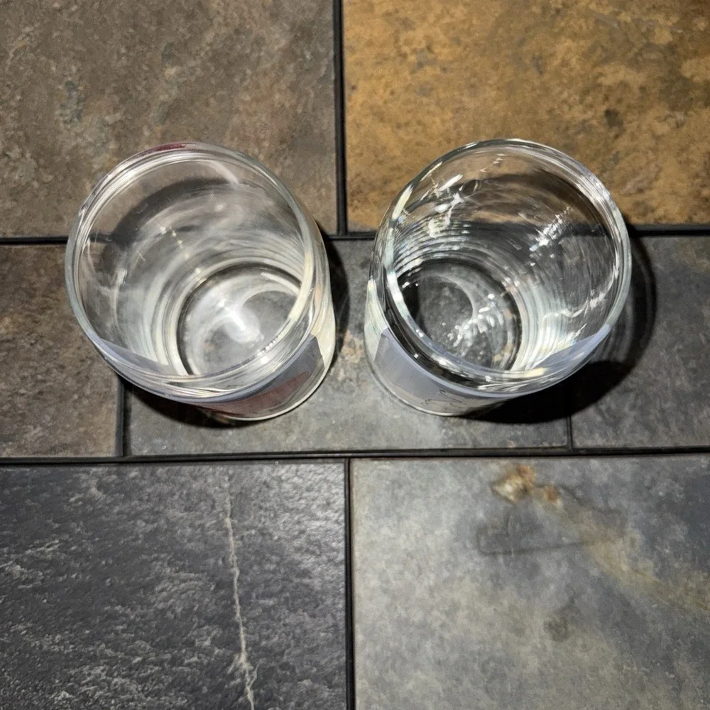 Rare Coca Cola Polar Bear Can Shaped Glasses Set
